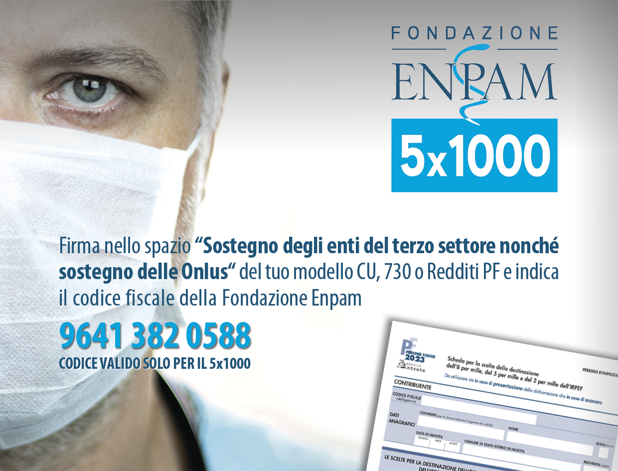 Fondazione Enpam 5×1000. Campagna Promozionale